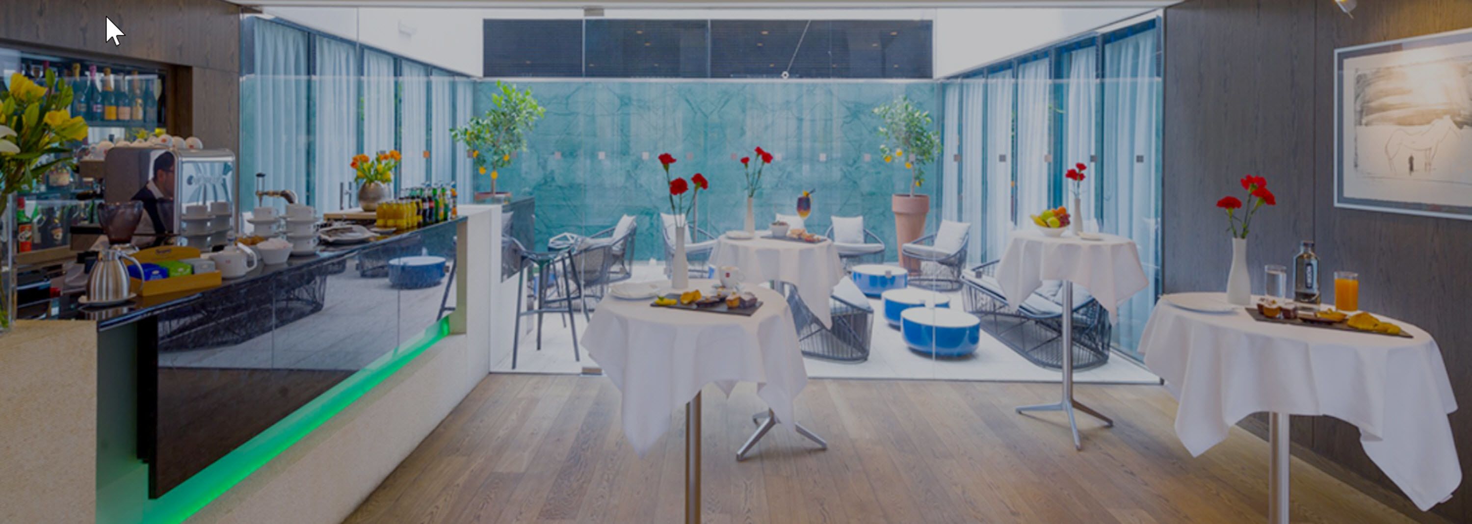 daily buffet breakfast (eur 18 per person)