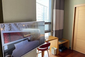 Deluxe Two Double | In-room safe, desk, laptop workspace, blackout drapes - Central Seven Hotel by Kwon Busan Seomyeon (Busan)