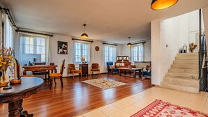 Sitteområde i lobbyen