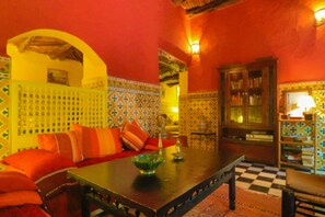 Sala de estar en el lobby