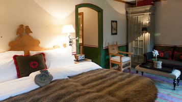 Chalet Suite | 1 slaapkamer, luxe beddengoed, een minibar, een kluis op de kamer