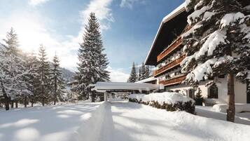 Voorkant van accommodatie