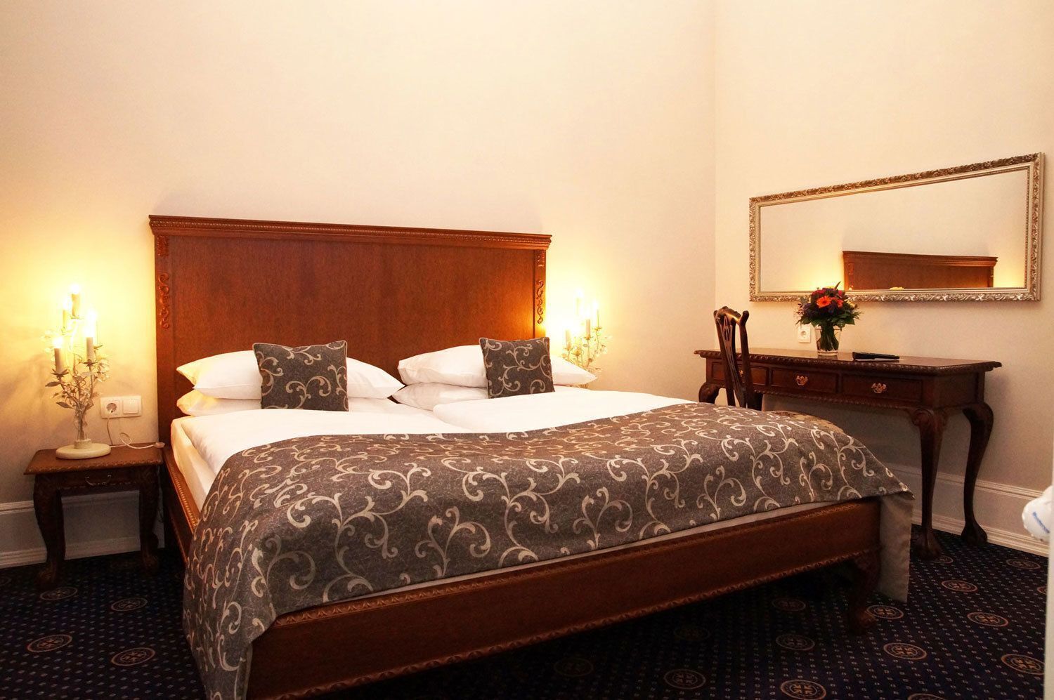 Premium bedding, free WiFi, bed sheets