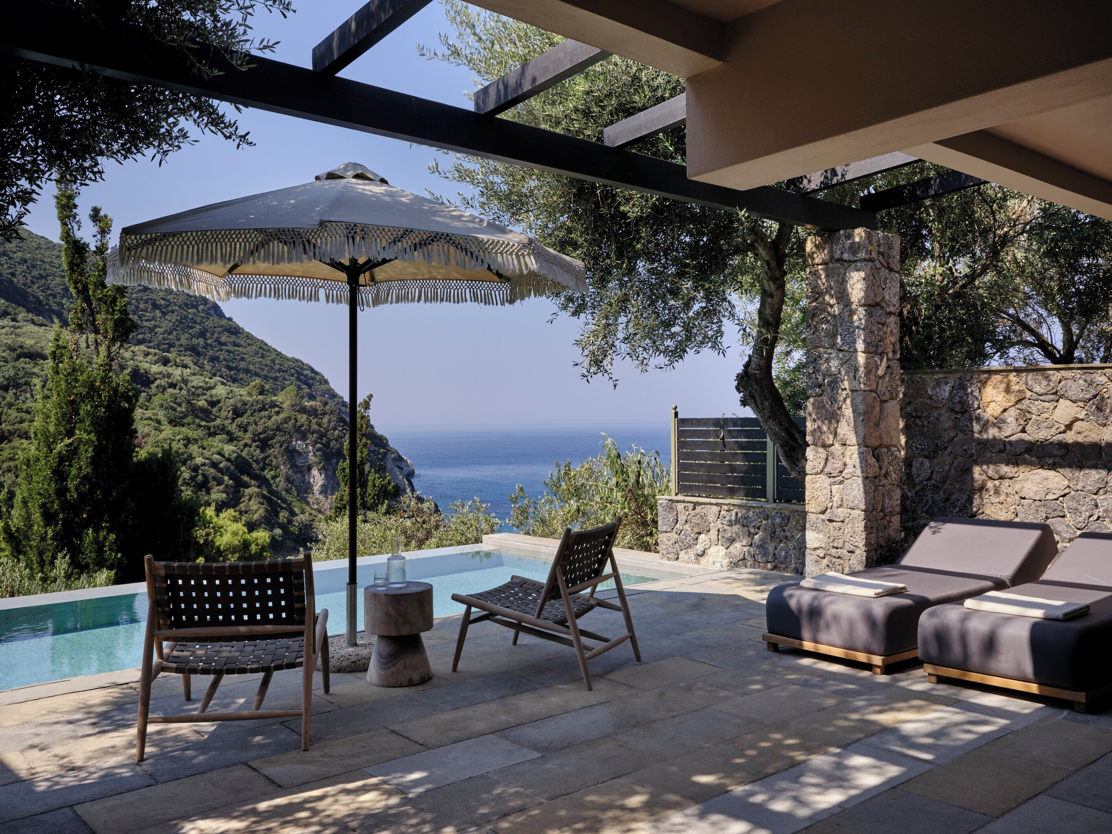 Deluxe Double Suite Sea View with Private Pool | Private pool