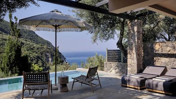 Deluxe Double Suite Sea View with Private Pool | Private pool