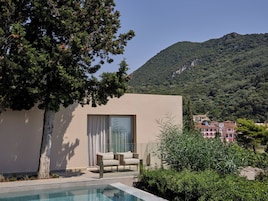Deluxe Villa Sea View with Private Pool | Terrazza/patio