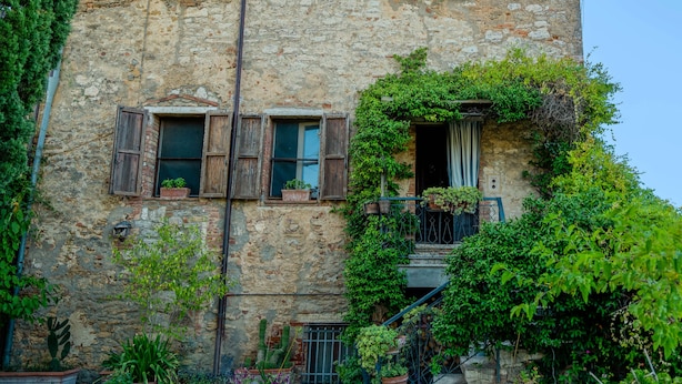 Exterior detail - Il Molinello (Asciano)