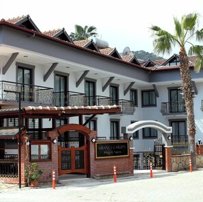 Fassade der Unterkunft