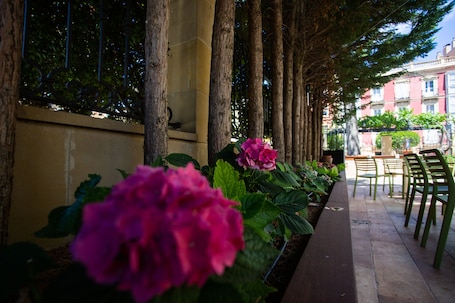 Detalle exterior. Hotel Arrope