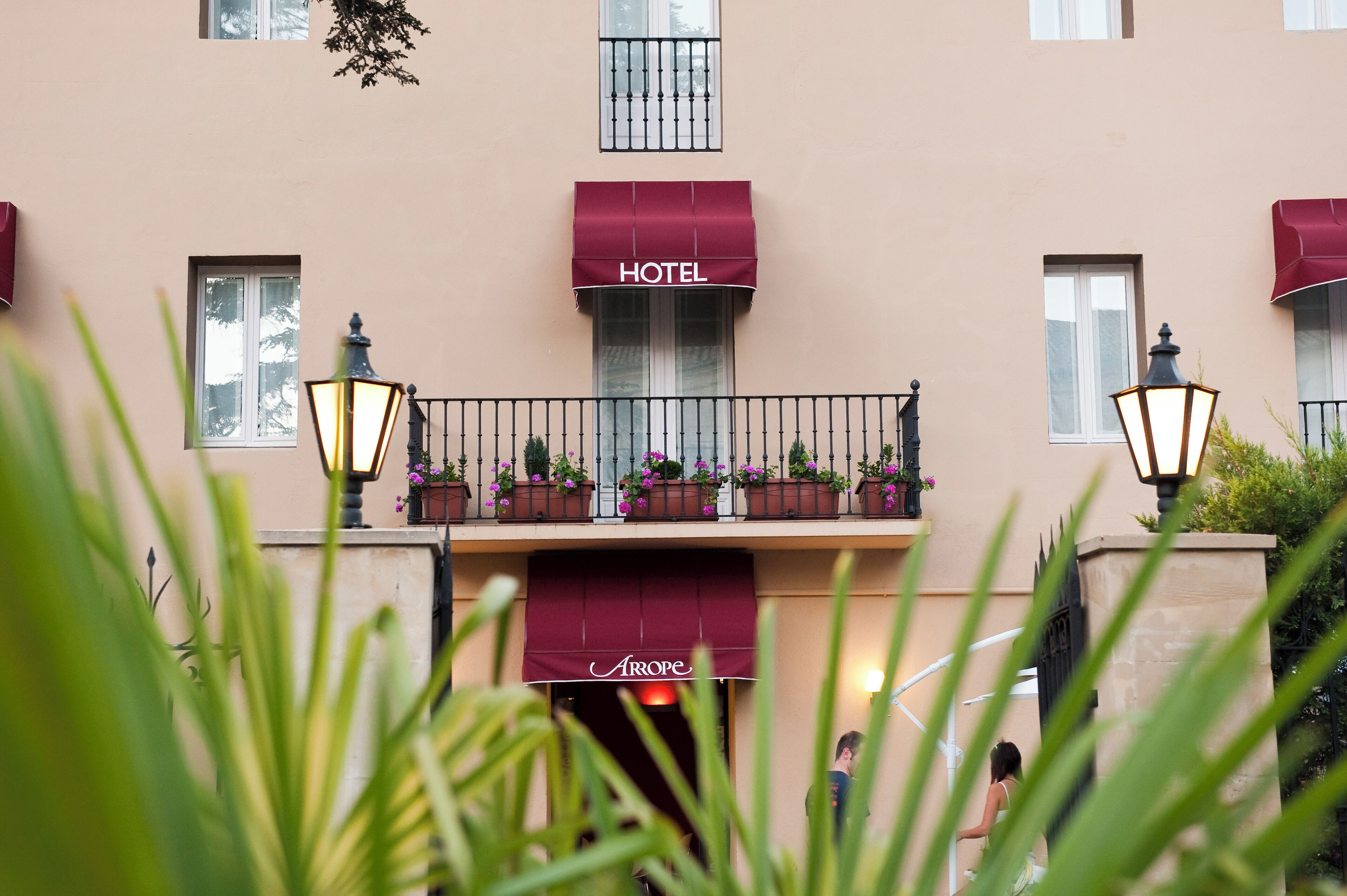 Fachada del alojamiento