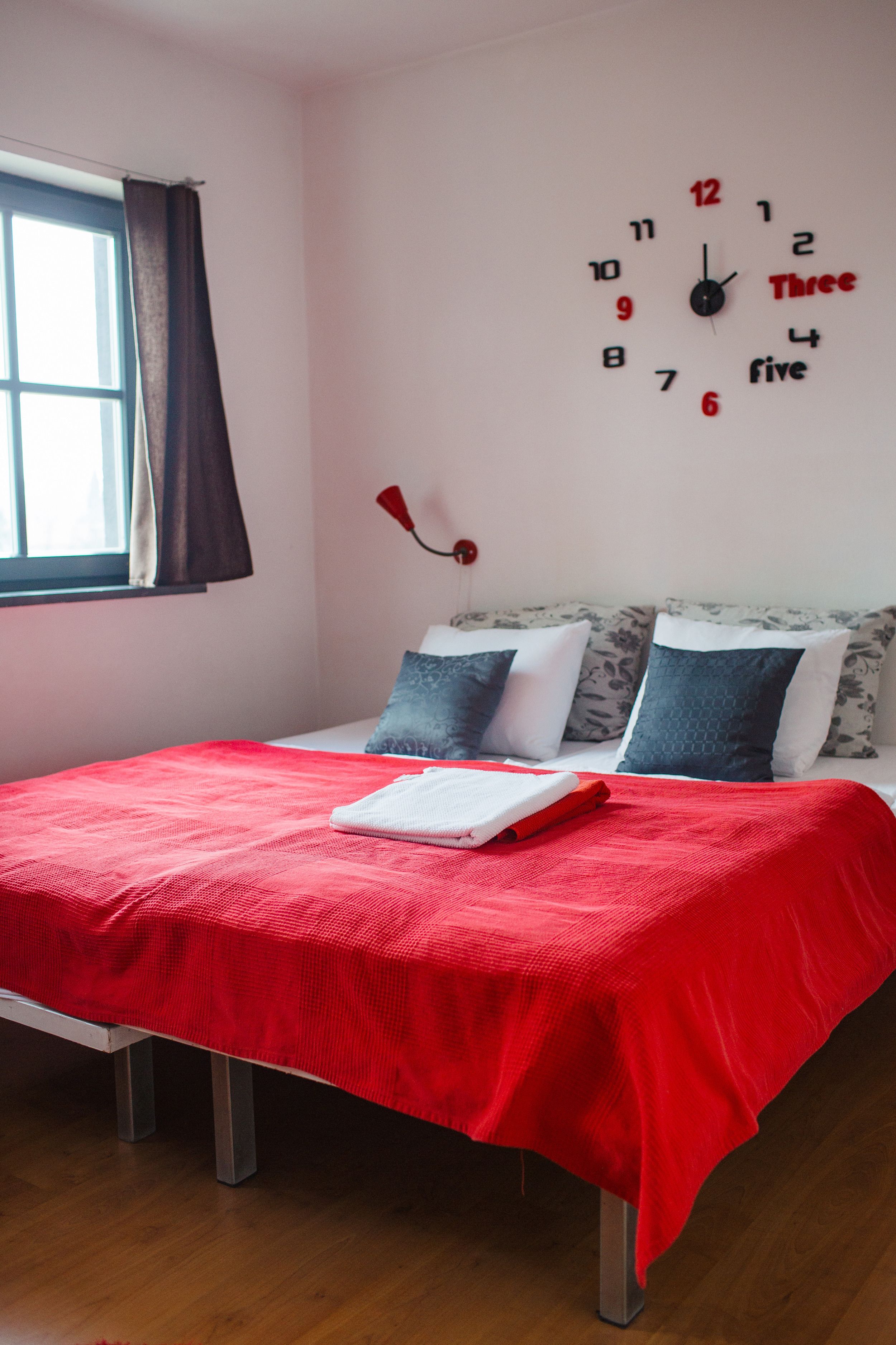 Kahden hengen huone (yksi tai kaksi sänkyä) (with private bathroom) | Työpöytä, silitysrauta/-lauta, ilmainen Wi-Fi, vuodevaatteet