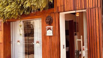 Voorkant van accommodatie