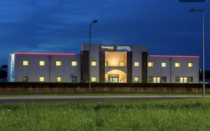 Façade de l’hébergement