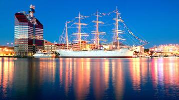 Fassade der Unterkunft â Abend/Nacht