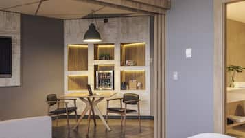 Suite superior, 1 cama de matrimonio grande | Ropa de cama hipoalergénica, minibar, caja fuerte y escritorio