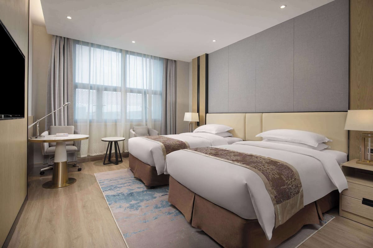 Business-Zimmer, 2 Einzelbetten, Nichtraucher | Daunenbettdecken, Pillowtop-Betten, Minibar, Zimmersafe