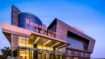 Front of property – evening/night