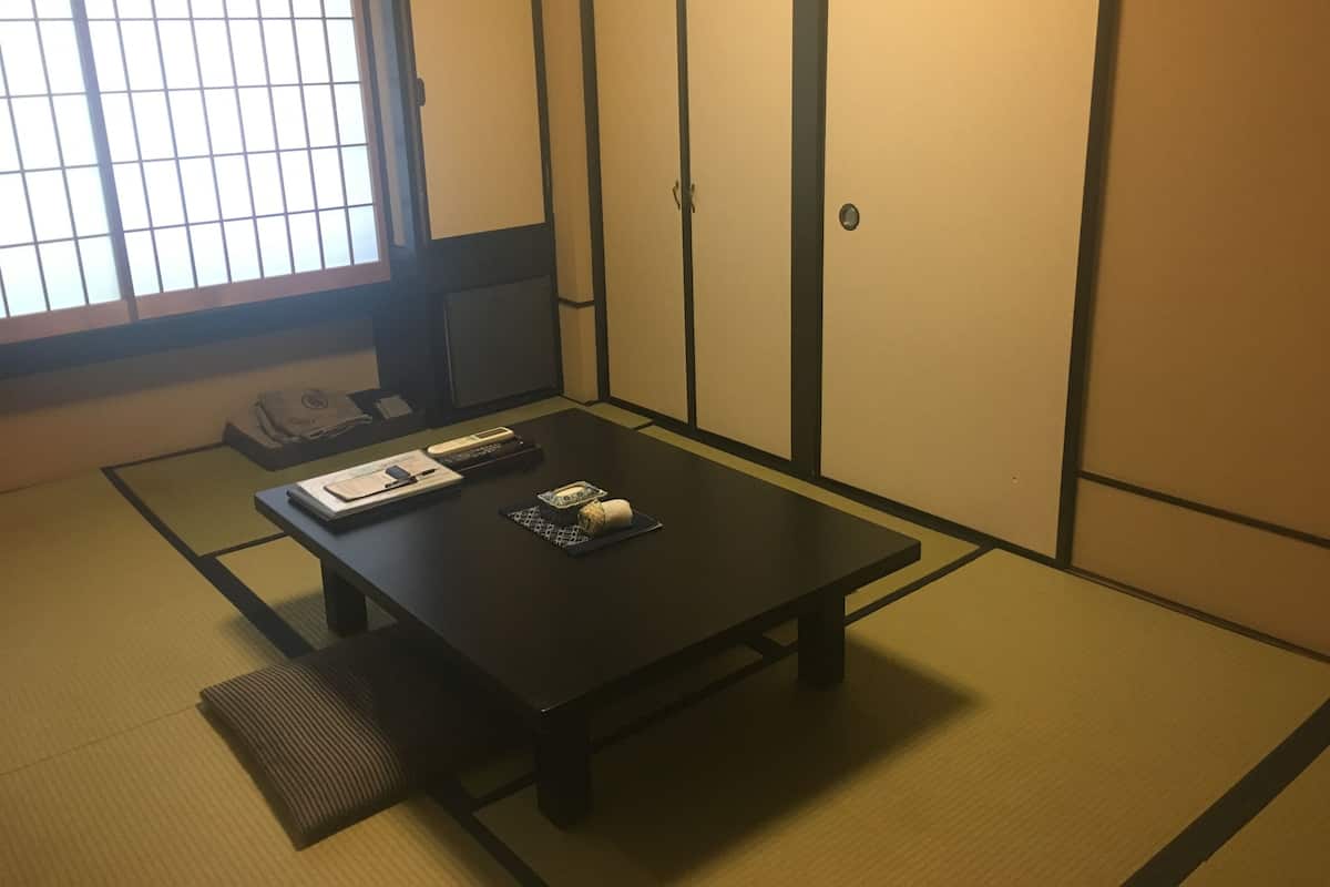 Japanese room 6 tatami mats | Down duvets, in-room safe, blackout curtains, free WiFi