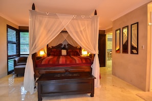  Bali Room (Adults Only)  | Premium bedding, pillowtop beds, individually decorated