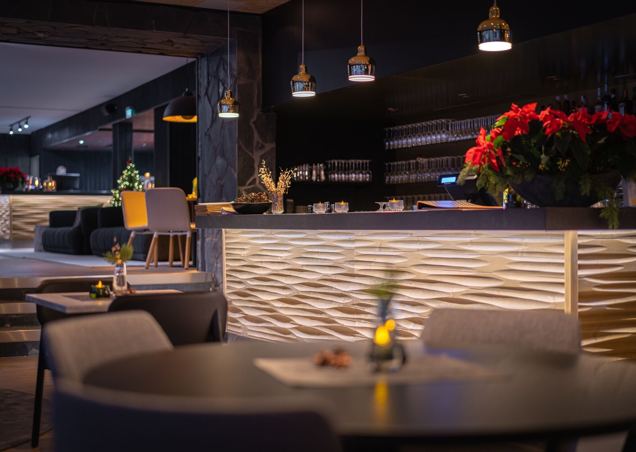 breakfast and dinner served, beach views