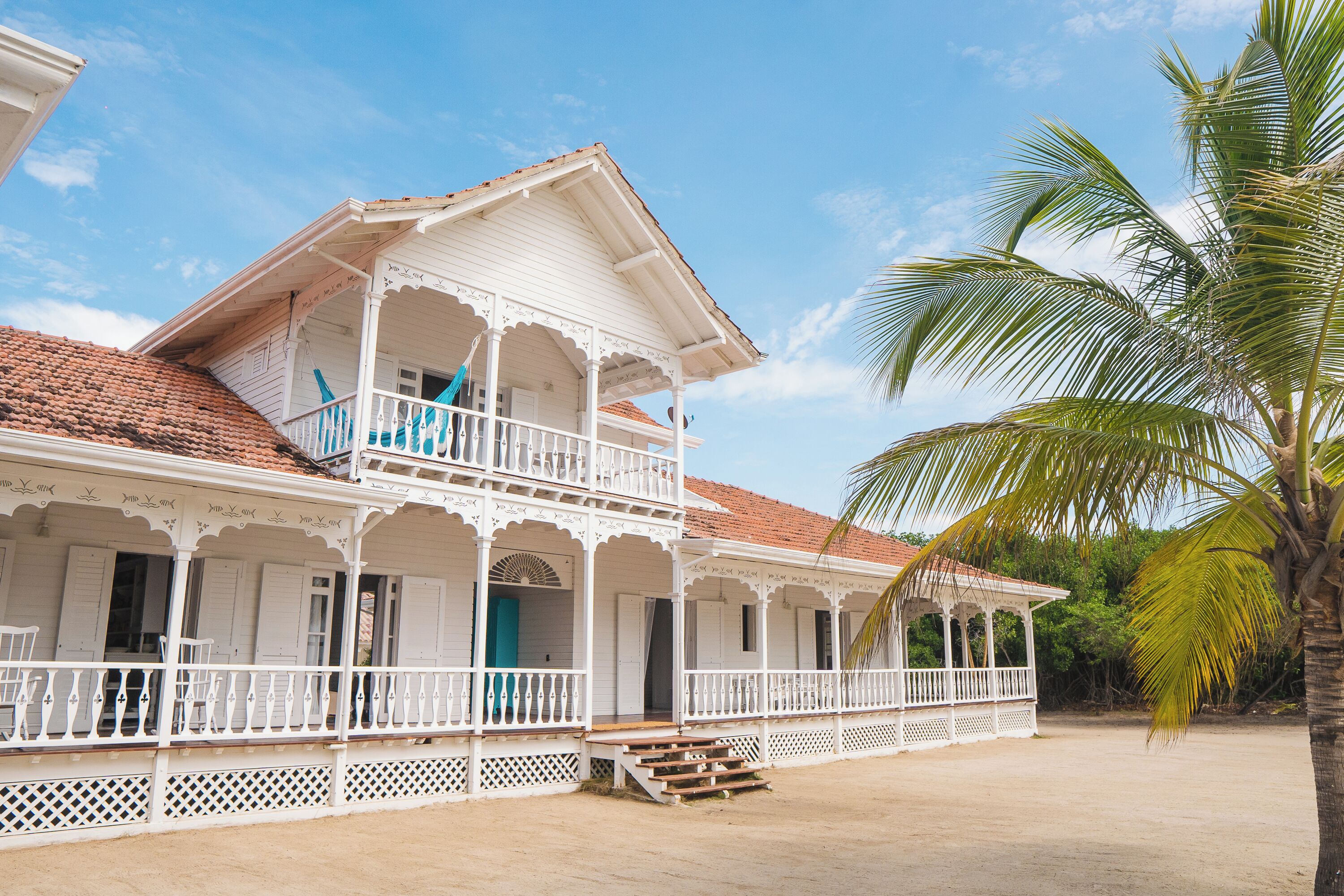 Fassade der Unterkunft