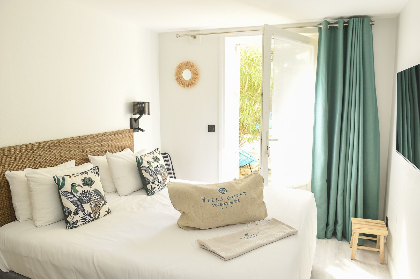 Double room Terrace and Garden | Premium bedding, in-room safe, desk, blackout curtains