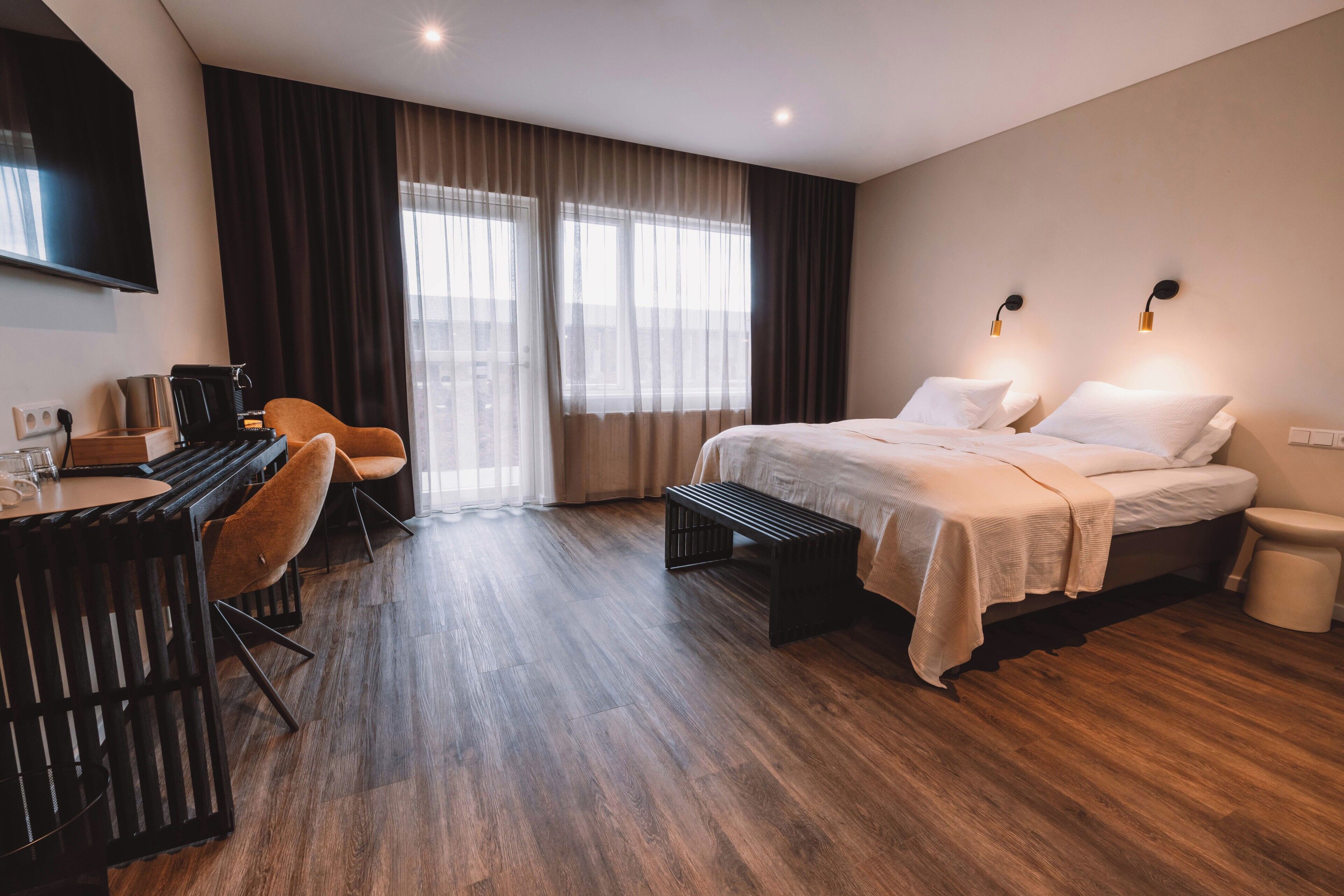 Superior dubbelrum | Individuell inredning, unika möbler och mörkläggningsgardiner