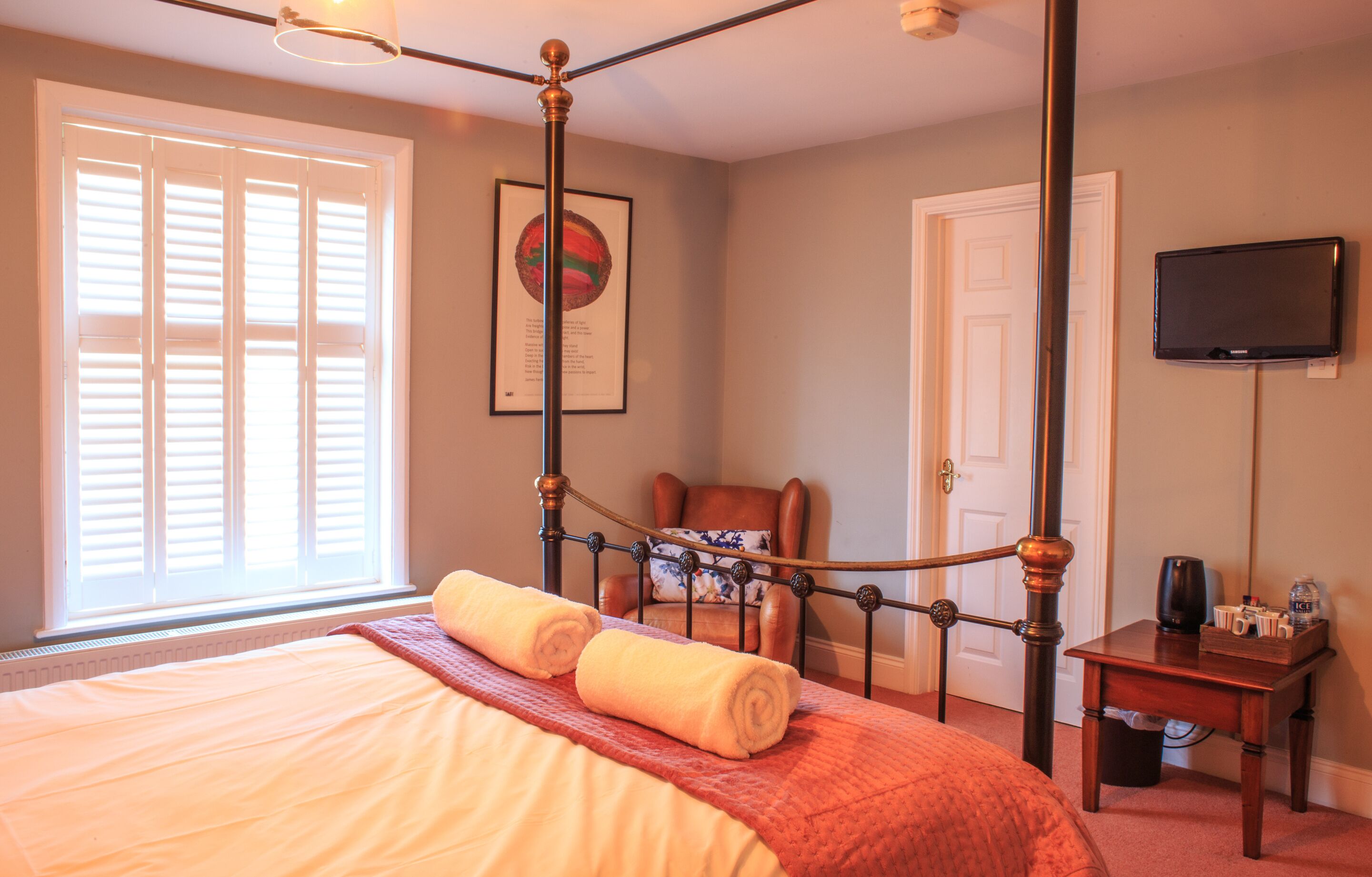 Double Room, Ensuite (Firle - Four Poster)