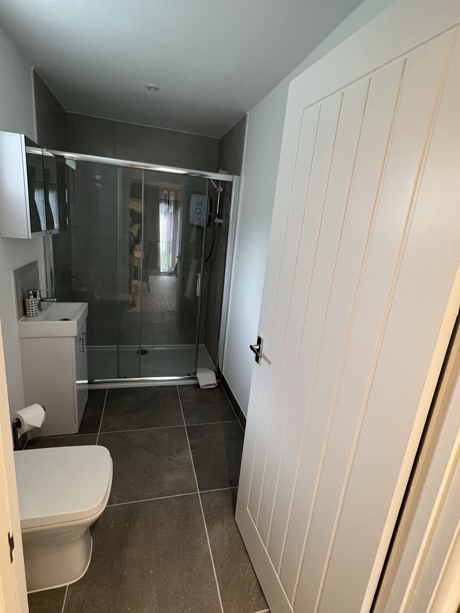 Dobbelt- eller tomannsrom – deluxe, eget bad, hageutsikt (Garden Room) | Bad