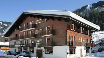 Overnatningsstedets facade