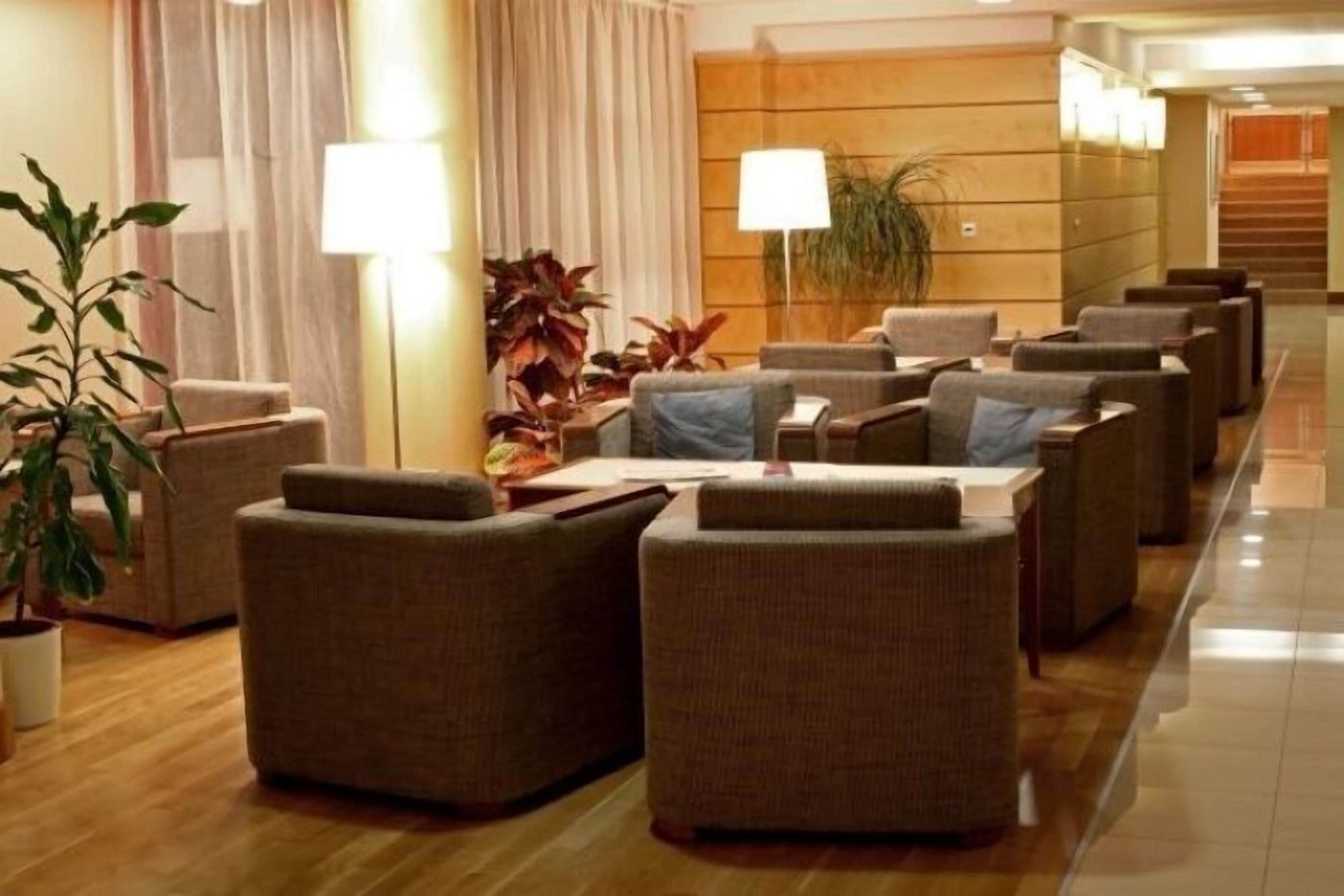 Sitteområde i lobbyen