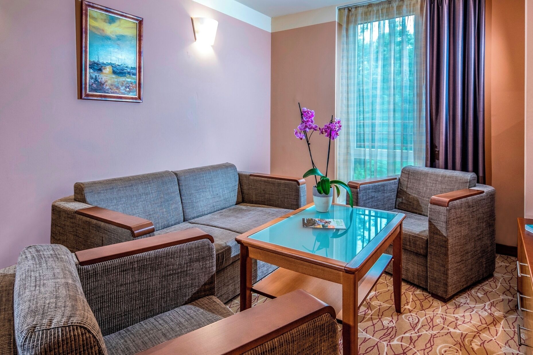 In-room safe, blackout curtains, soundproofing, iron/ironing board