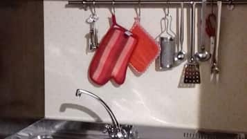 Appartement, 1 chambre, vue colline (Montello 2) | Coin cuisine privé | Réfrigérateur, micro-ondes, plaque de cuisson, machine à expresso