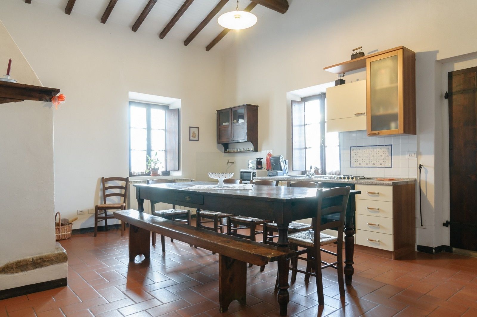 Apartment, Terrace, Valley View (Montello 1) | Private kitchen | Fridge, microwave, stovetop, espresso maker