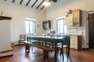 Apartment, Terrace, Valley View (Montello 1) | Private kitchen | Fridge, microwave, stovetop, espresso maker