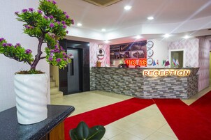 Quiosque de check-in/check-out