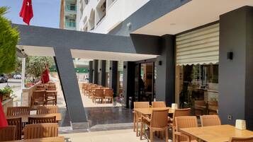 Fassade der Unterkunft