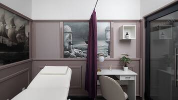 Sauna, aromatherapy, prenatal massages, sports massages, massages