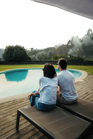 Seasonal outdoor pool
