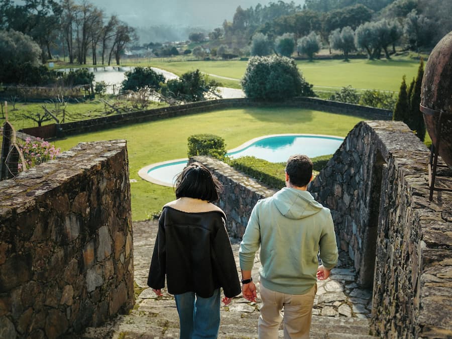 Khuôn viên nơi lưu trú