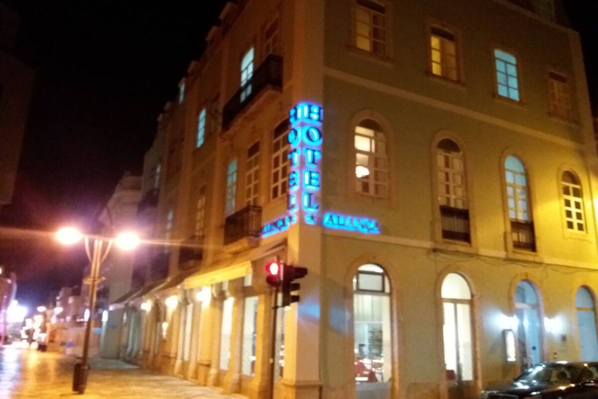 front of property – evening/night