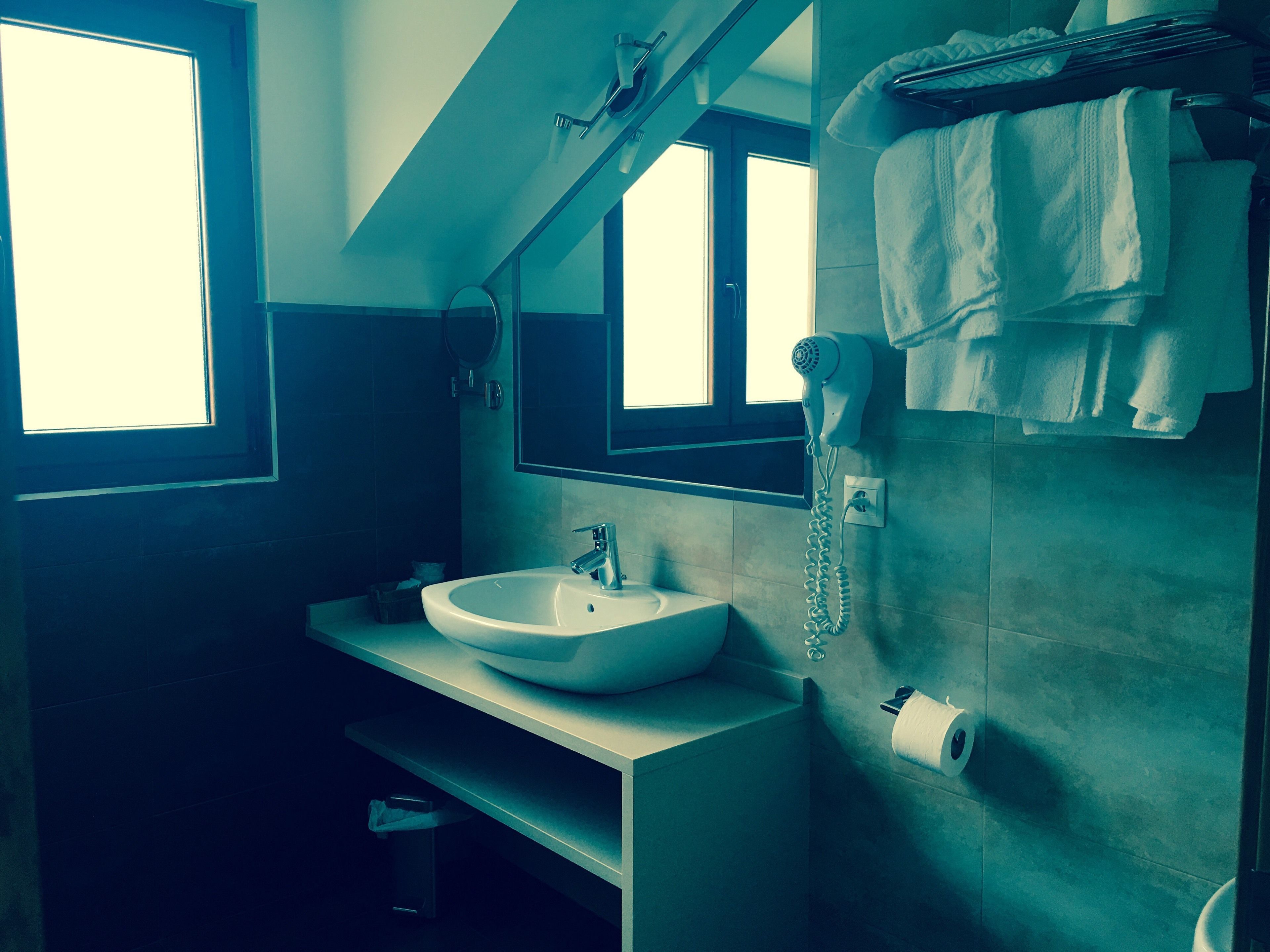 double or twin room | bathroom sink