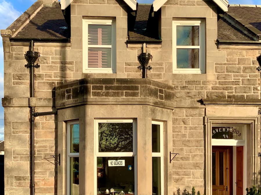 Façade de lâhĂ©bergement