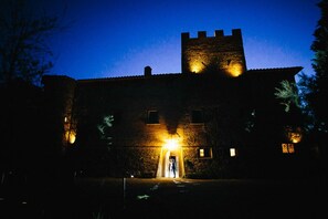 Front of property – evening/night