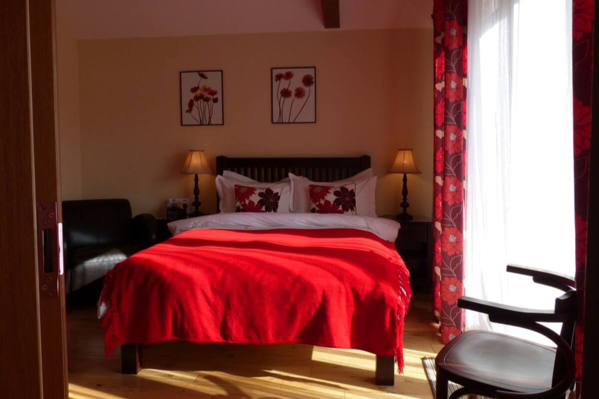 Standard Double Room with Patio | Minibar, iron/ironing board (on request), WiFi (free), bed sheets