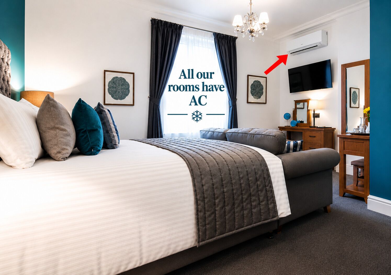 Doppelzimmer (Room 3 - 1st Floor)