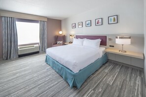 Evolution, Room, 1 King Bed | In-room safe, iron/ironing board, free cribs/infant beds, rollaway beds - Hilton Garden Inn Clifton Park (Clifton Park)