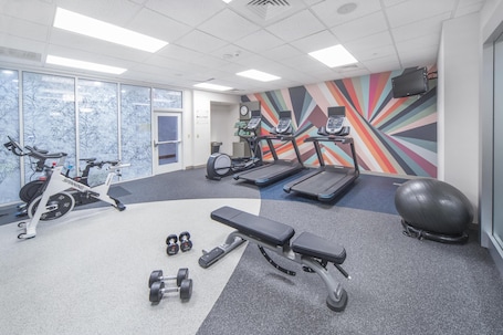 Sala de fitness. Hilton Garden Inn Clifton Park
