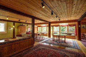 Sittområde i lobbyn