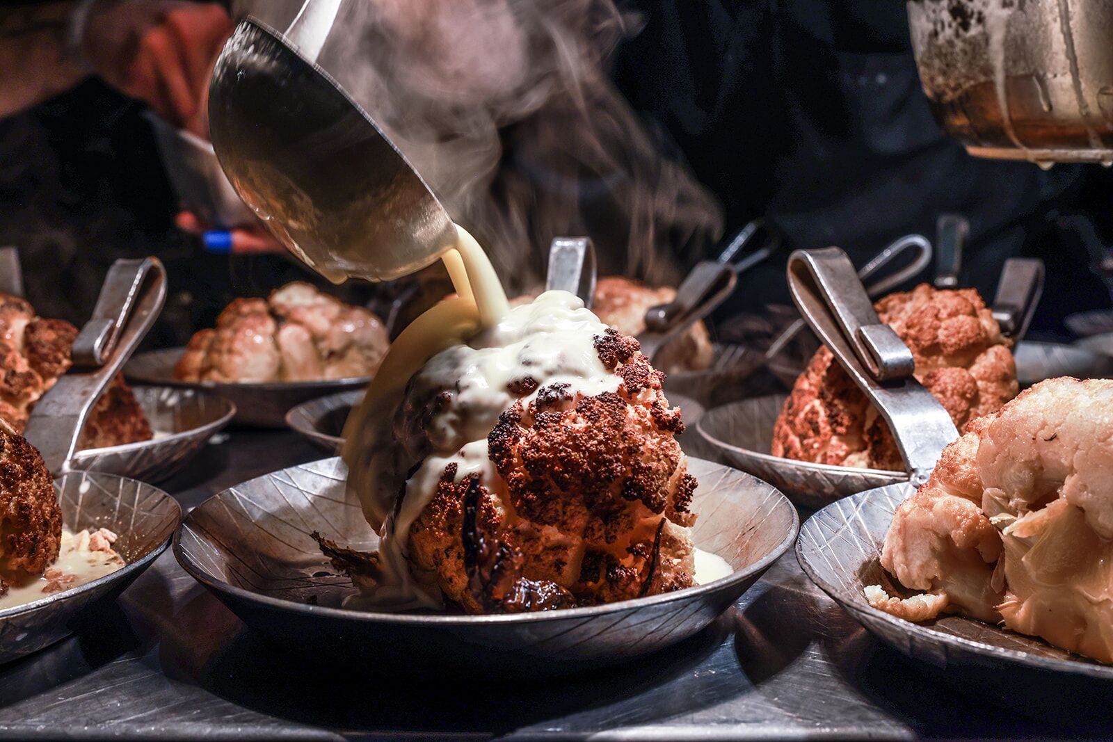 breakfast, lunch and dinner served